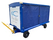 15 F3825 Plastic Panel Bag Cart