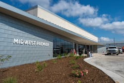 The general aviation terminal provides a sense of space for visitors to the Springfield area.