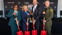 Charlene Reynolds, Airport Director, John Wayne Airport; Katrina Foley, Supervisor, Fifth District, County of Orange; Brian Kirkdoffer, Owner and Chairman, Clay Lacy; Jeff Hallock, Undersheriff, Orange County Sheriff’s Department