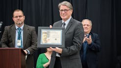 Perrin is presented The Charles Taylor Award, the highest FAA award the aviation industry is offered.
